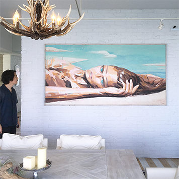 絵画など大型サイズの特注額縁 NOTEWORKS