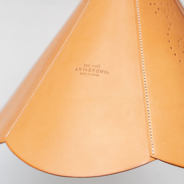 NOTEWORKS x ARTBROWN 本革シェード照明 NOTEWORKS