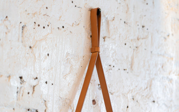 NOTEWORKS x ARTBROWN 本革円形鏡 02 NOTEWORKS