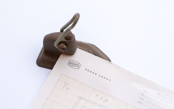 シングルの穴空けパンチ 02 NOTEWORKS