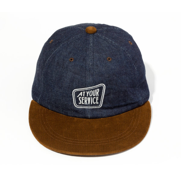 AT YOUR SERVICE デニムキャップ NOTEWORKS