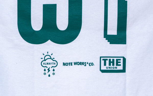 ALWAYTH × NOTEWORKS ポケットTシャツ 01 NOTEWORKS