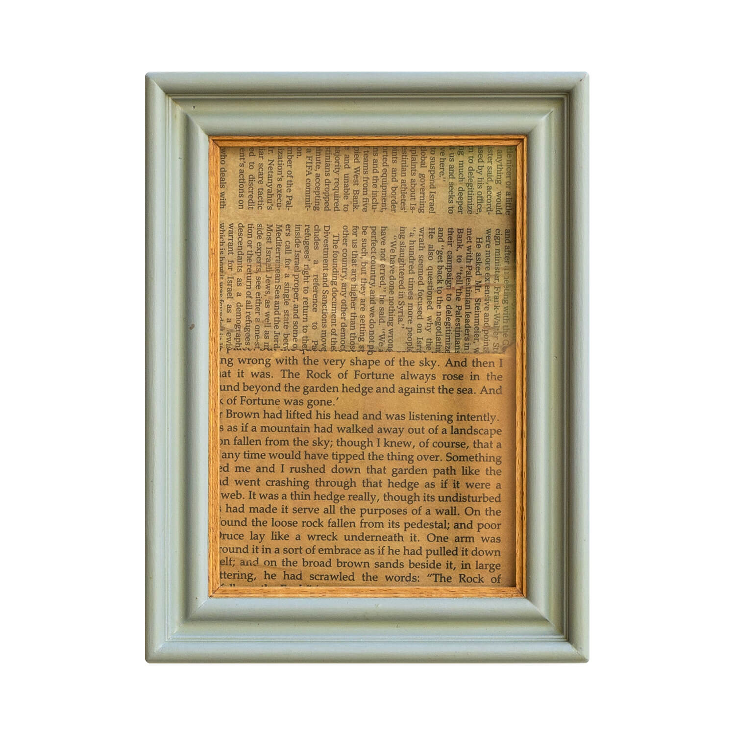 AUTHENTIC FRAME POSTCARD NOTEWORKS