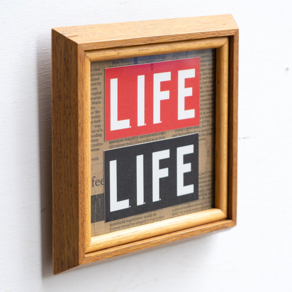 多種木材を使用した額縁 CDサイズ NOTEWORKS