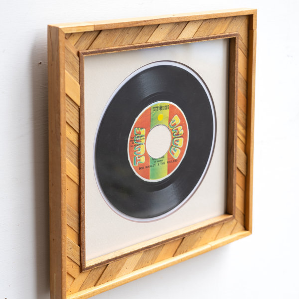 古材パッチワーク額縁 レコード NOTEWORKS