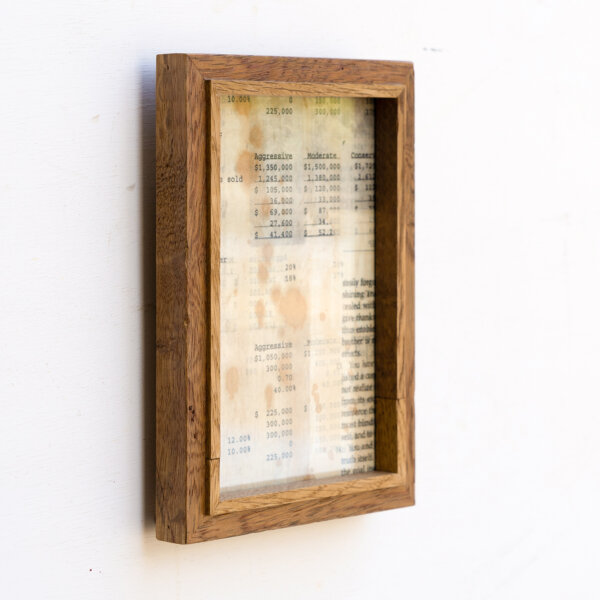 多種木材を使用した額縁 A6サイズ NOTEWORKS