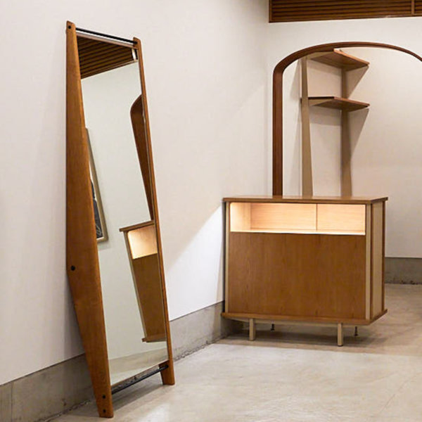 OAK材を使用した姿見 NOTEWORKS