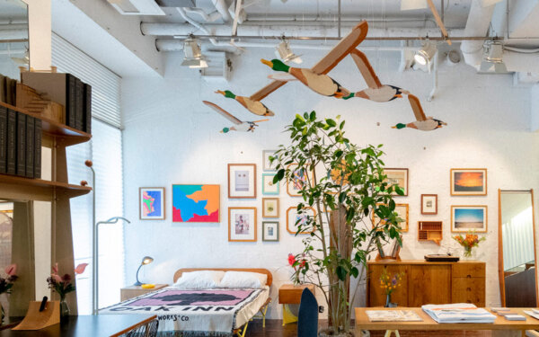 可動式鳥型モビール 02 NOTEWORKS