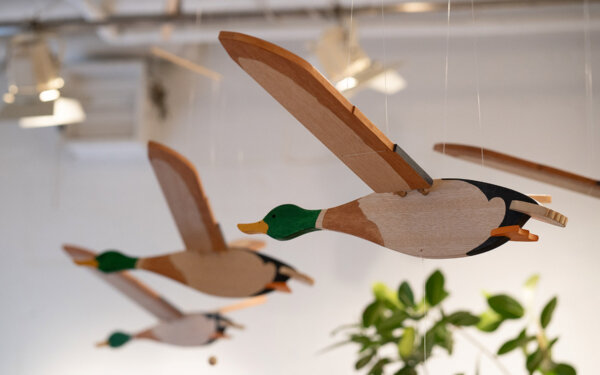 可動式鳥型モビール 01 NOTEWORKS