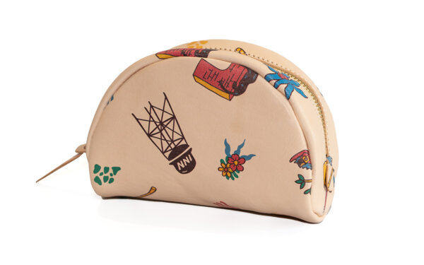 Toyameg タコス型レザーポーチ 01 NOTEWORKS