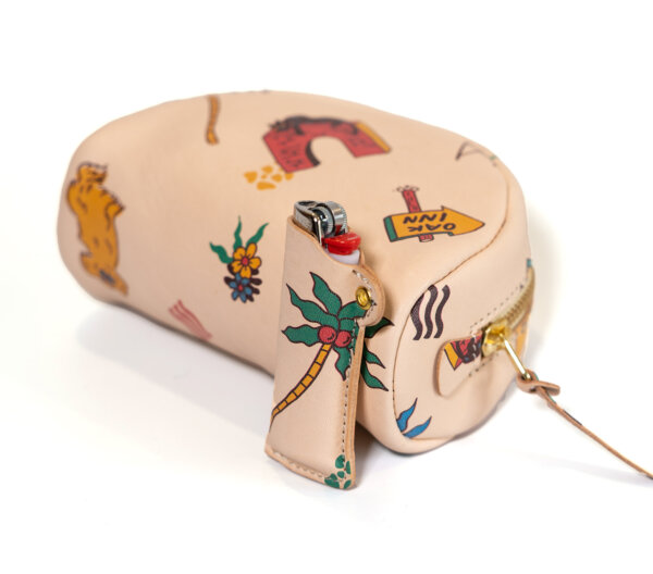 Toyameg タコス型レザーポーチ NOTEWORKS