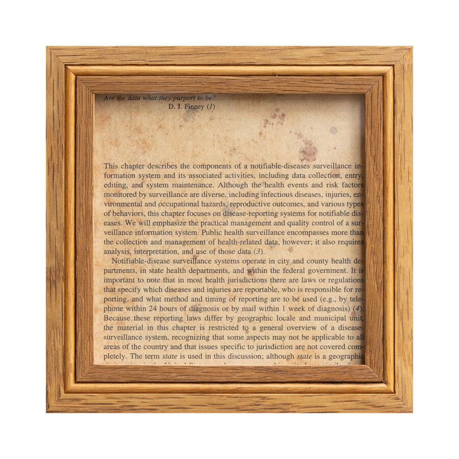 多種木材を使用した額縁 CDサイズ NOTEWORKS