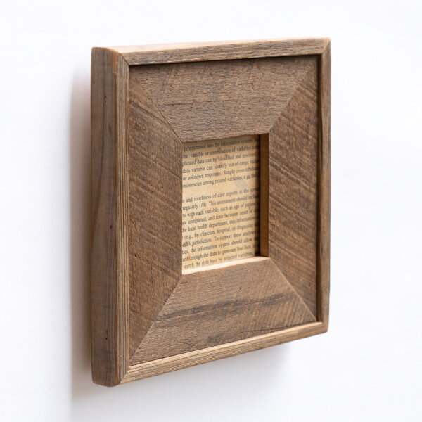 古材額縁 正方形 NOTEWORKS