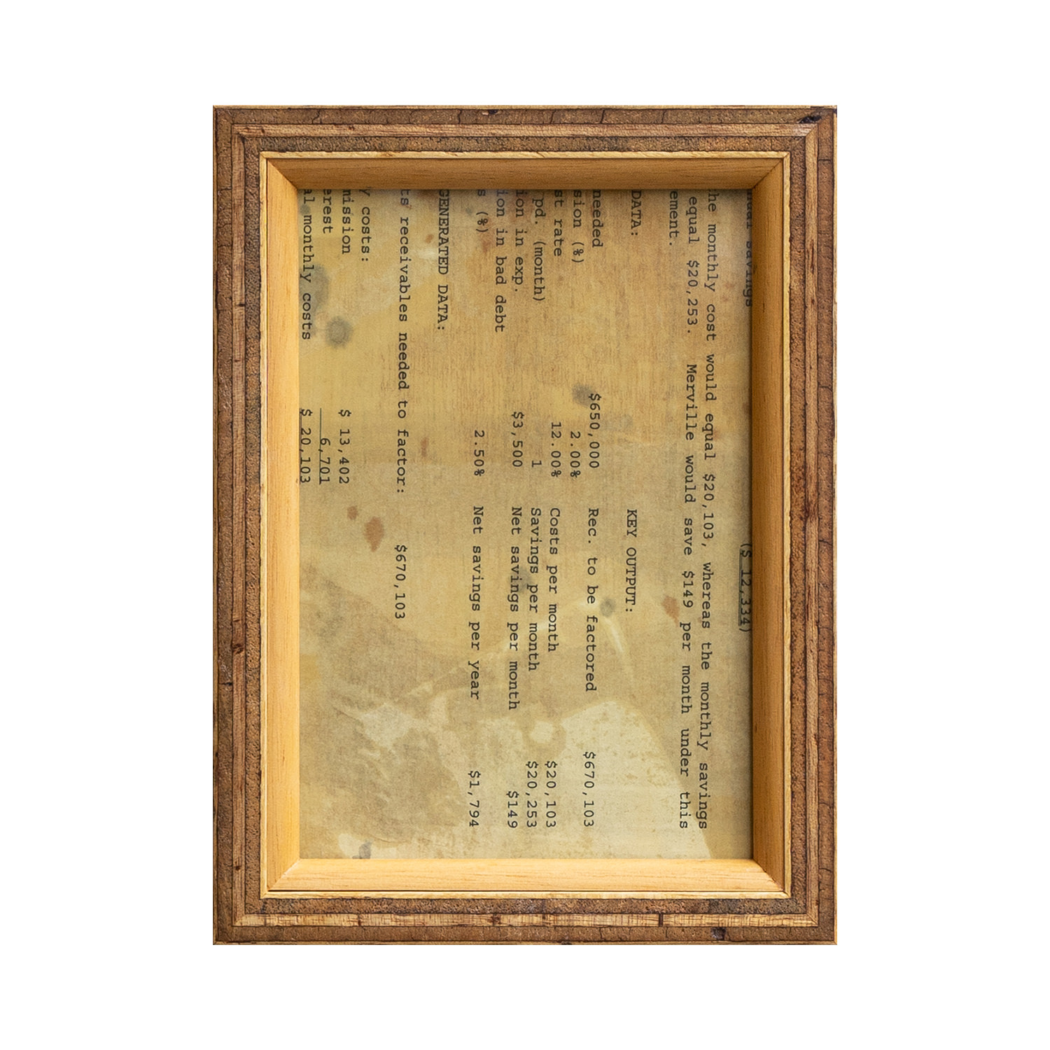 VARIOUS FRAME POSTCARD NOTEWORKS