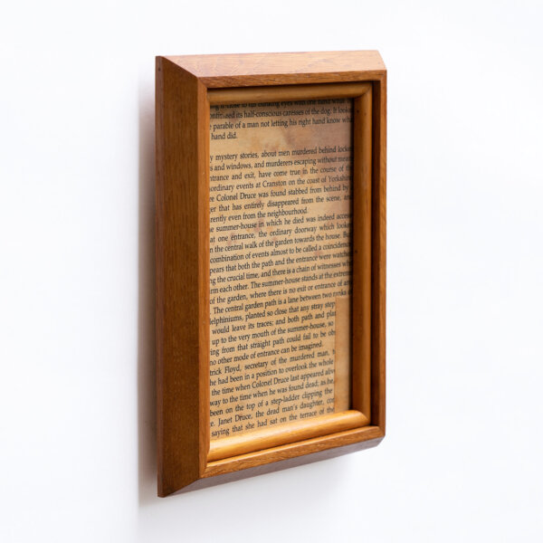 多種木材を使用した額縁 ポストカードサイズ NOTEWORKS