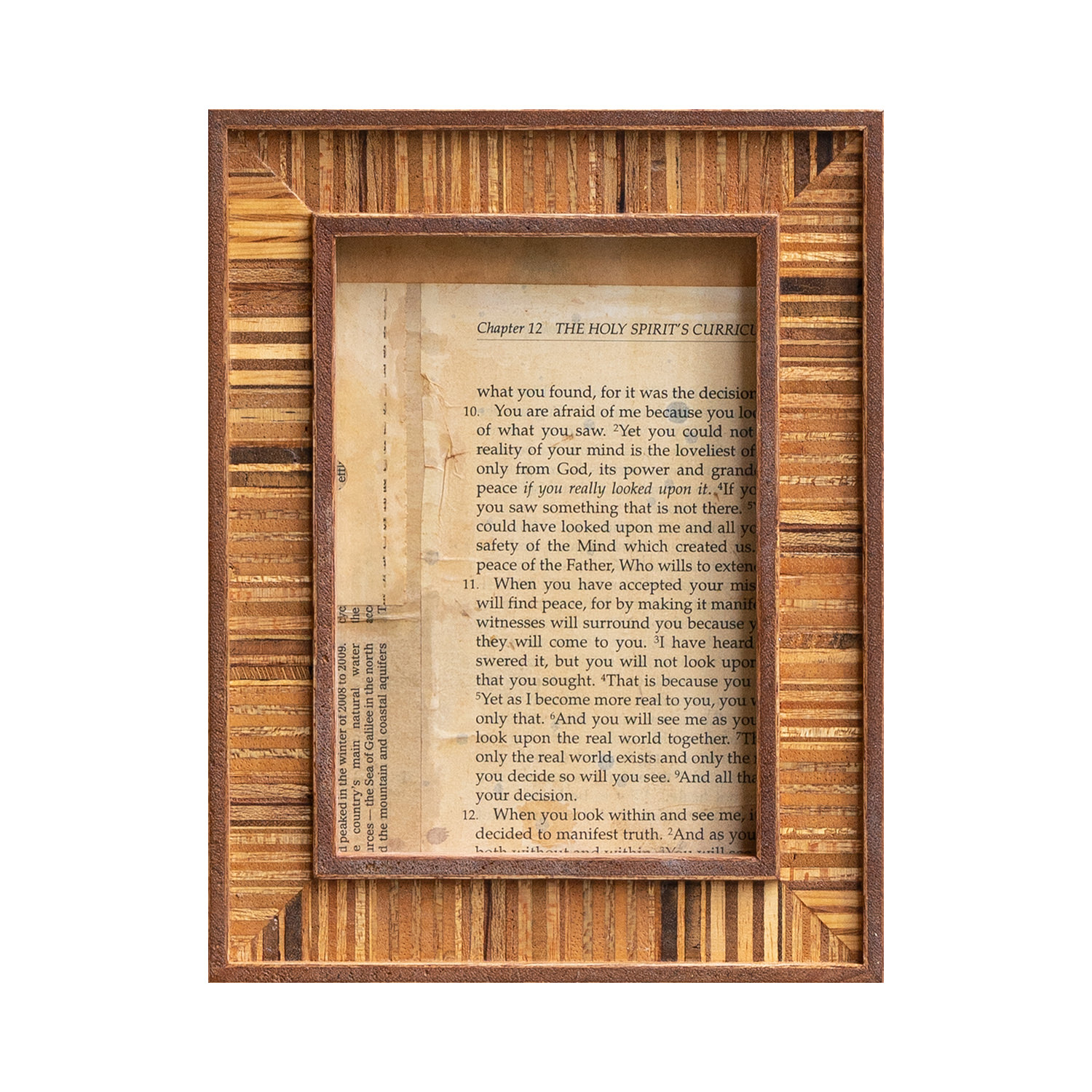 PATCHWORK FRAME POSTCARD NOTEWORKS