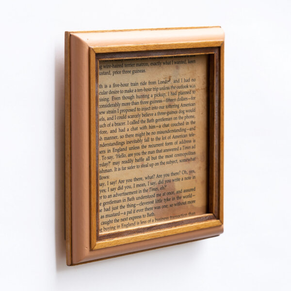 多種木材を使用した額縁 CDサイズ NOTEWORKS