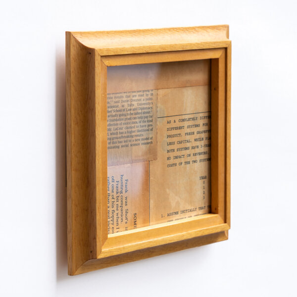 多種木材を使用した額縁 CDサイズ NOTEWORKS