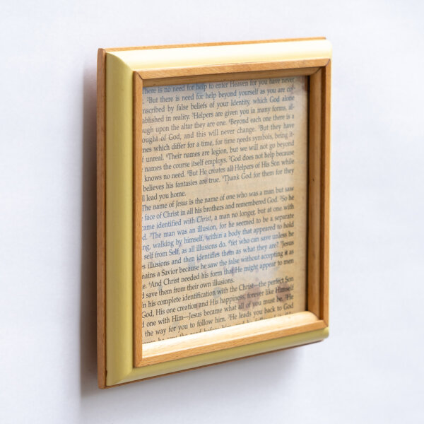 多種木材を使用した額縁 CDサイズ NOTEWORKS