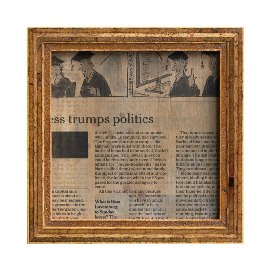 多種木材を使用した額縁 CDサイズ NOTEWORKS