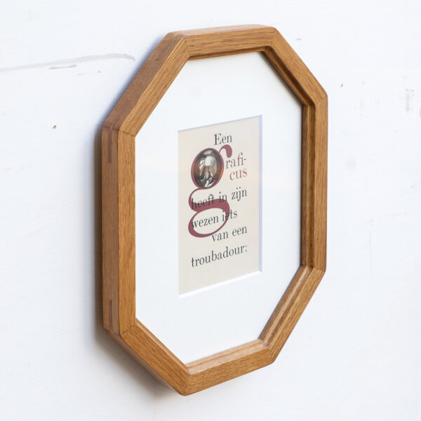 八角形の額縁 L版サイズ NOTEWORKS