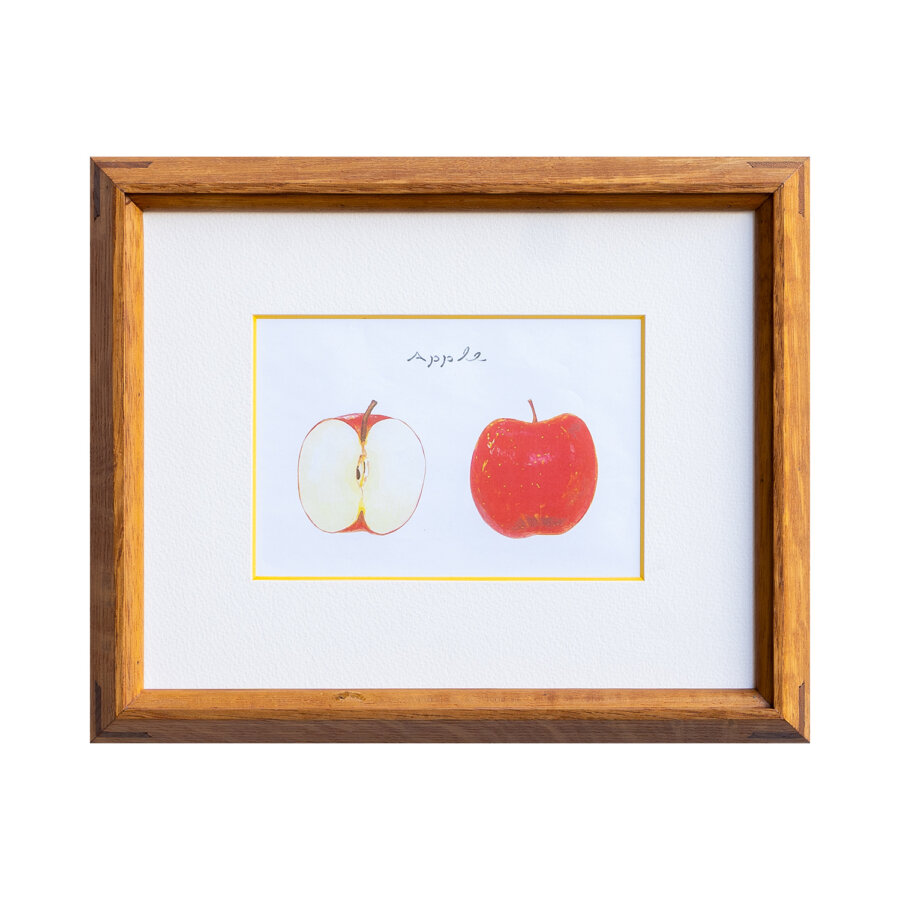 多種木材を使用した額縁 ポストカードサイズ NOTEWORKS