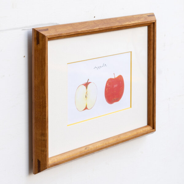 多種木材を使用した額縁 ポストカードサイズ NOTEWORKS