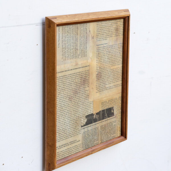 多種木材を使用した額縁  A4サイズ NOTEWORKS