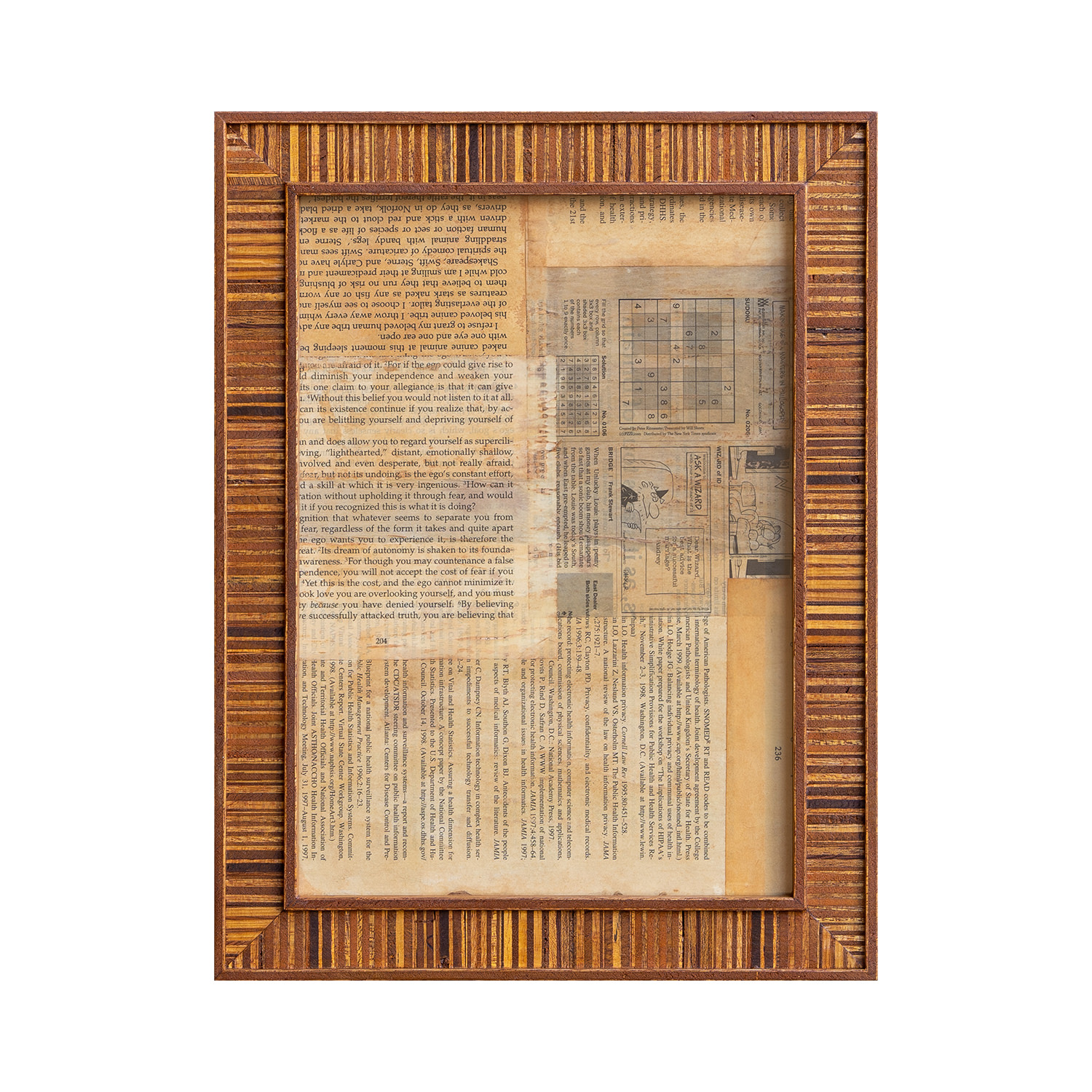 PATCHWORK FRAME A4 NOTEWORKS