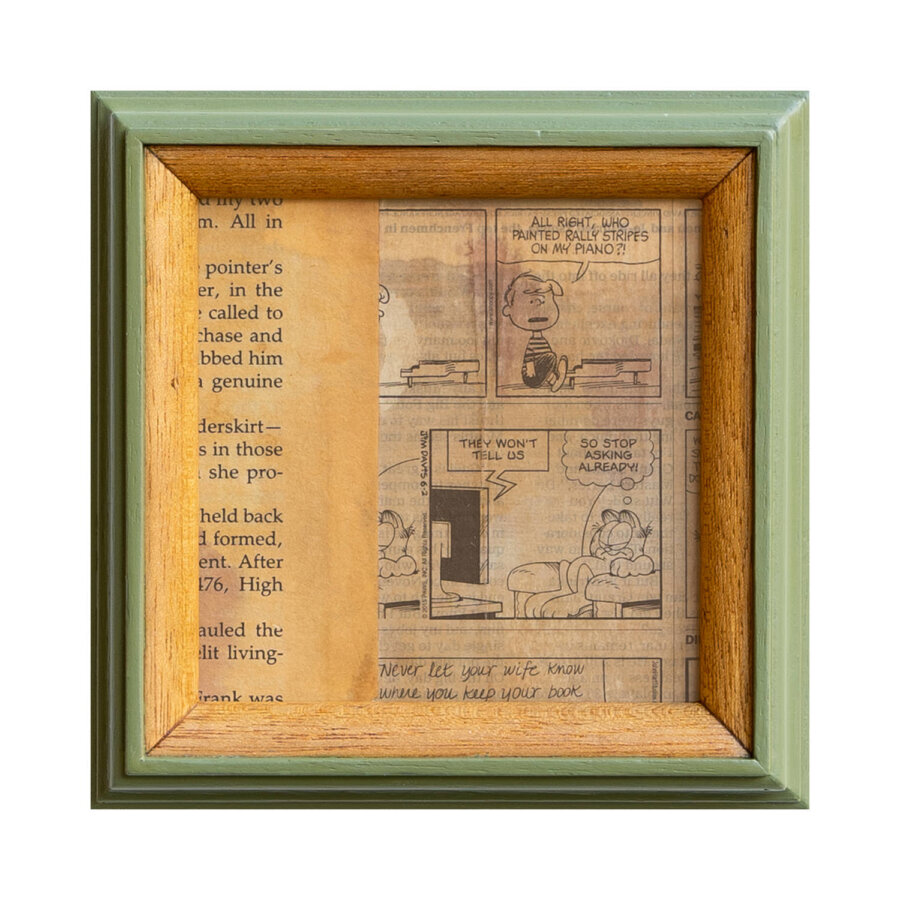 多種木材を使用した額縁 正方形 NOTEWORKS