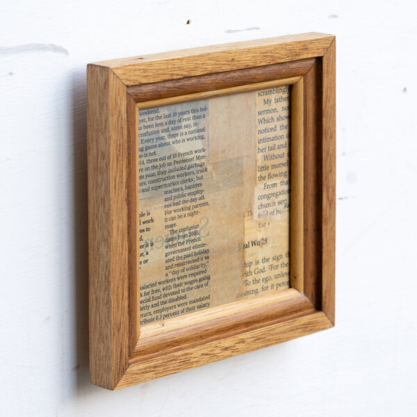 多種木材を使用した額縁 正方形 NOTEWORKS