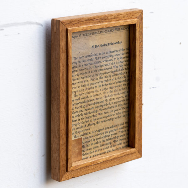 多種木材を使用した額縁  ポストカードサイズ NOTEWORKS