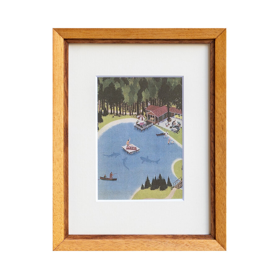 多種木材を使用した額縁  L版サイズ NOTEWORKS