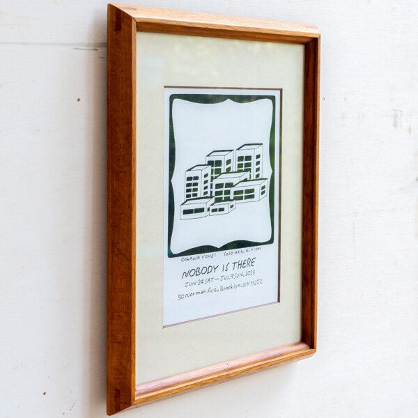 多種木材を使用した額縁  A5サイズ NOTEWORKS