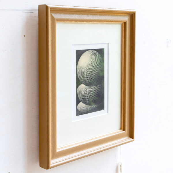 多種木材を使用した額縁  ポストカードサイズ NOTEWORKS