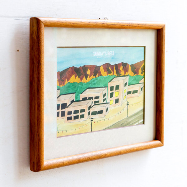 オーク材を使用した額縁  B6サイズ NOTEWORKS