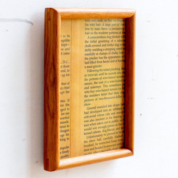 オーク材を使用した額縁  ポストカードサイズ NOTEWORKS