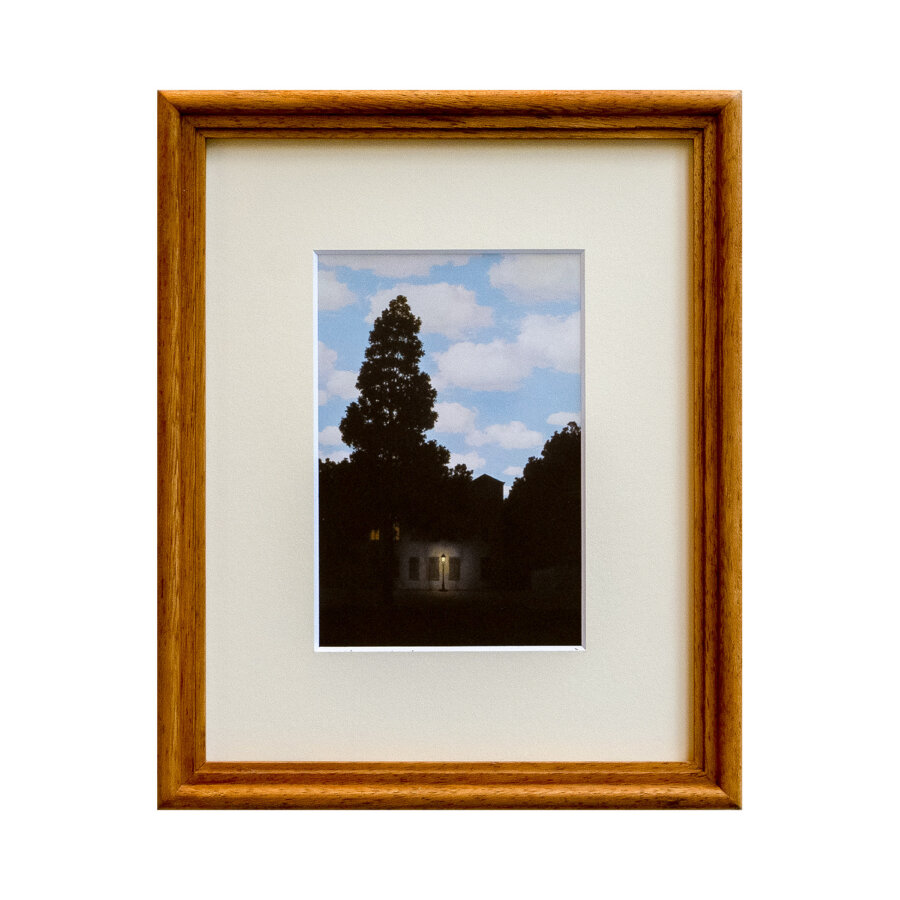 多種木材を使用した額縁  ポストカードサイズ NOTEWORKS