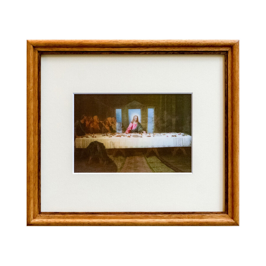 多種木材を使用した額縁  ポストカードサイズ NOTEWORKS