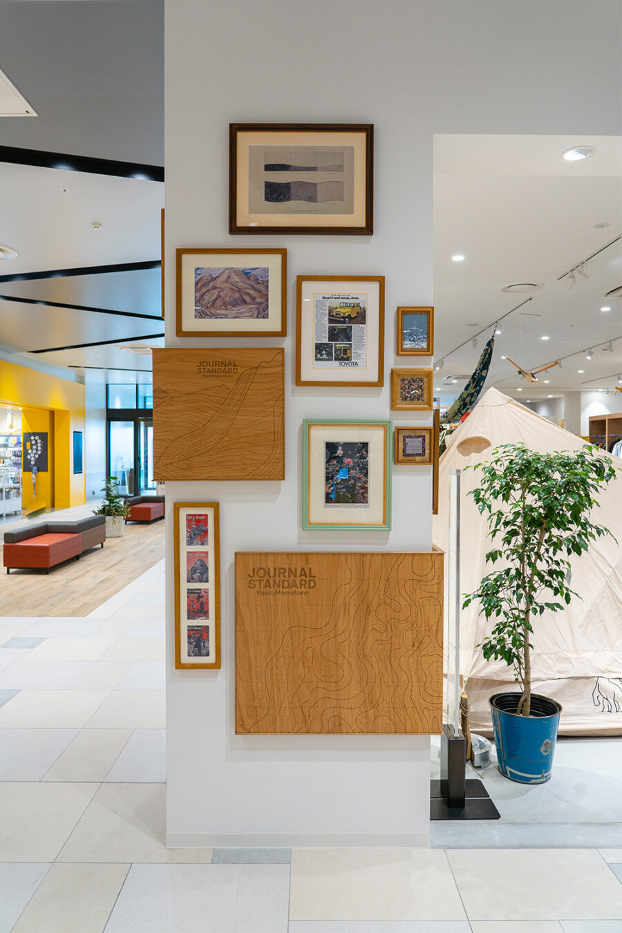 JOURNAL STANDARD YOO-HOO STORE / NOTEWORKS 什器・額縁・ディスプレイ雑貨の制作 20