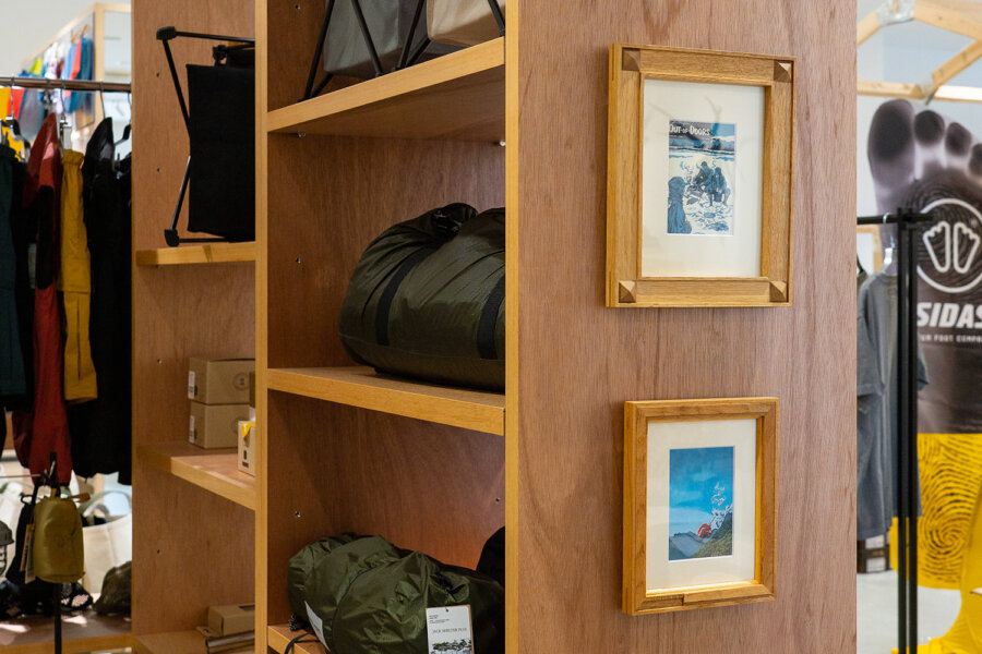 JOURNAL STANDARD YOO-HOO STORE / NOTEWORKS 什器・額縁・ディスプレイ雑貨の制作 15