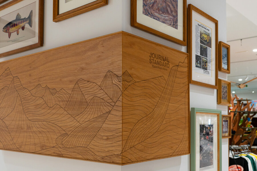 JOURNAL STANDARD YOO-HOO STORE / NOTEWORKS 什器・額縁・ディスプレイ雑貨の制作 13