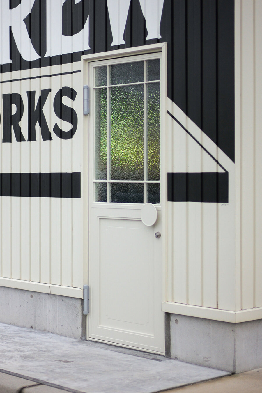 KURIYAMA CREW / NOTEWORKS ガレージドアの制作 2