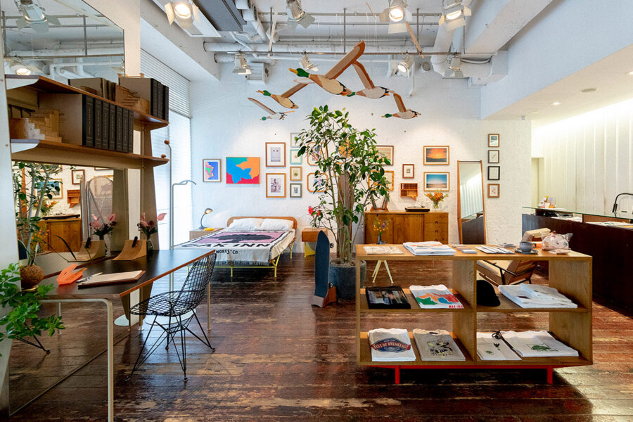 OAK INN / NOTEWORKS 什器の制作・ショールーム 1