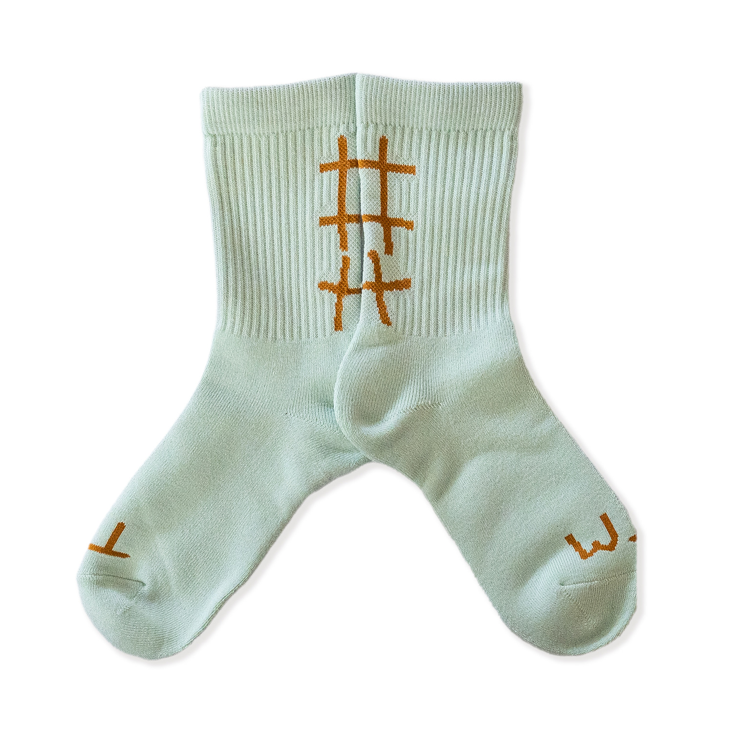 Rhythm SOCKS -MINT- My Loads Are Light NOTEWORKS