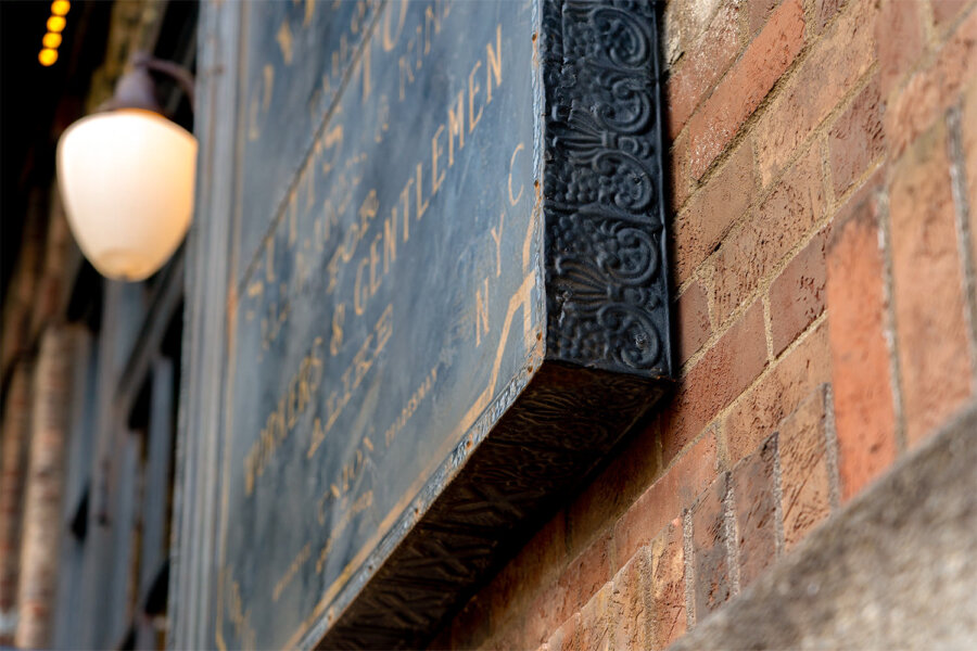 RRL OMOTESANDO / NOTEWORKS 額縁の制作 7