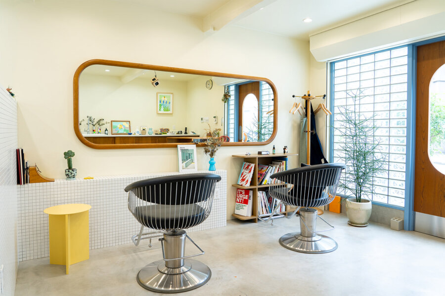 WELD / NOTEWORKS 美容室 店舗内装・什器制作 1